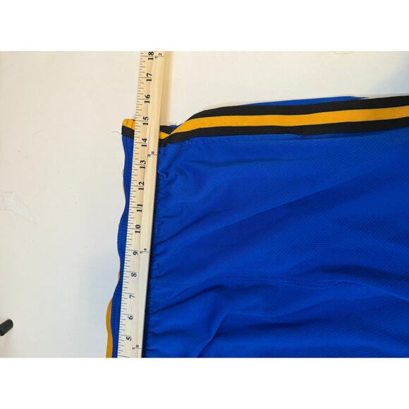 AND1 Basketball Shorts Small – Streetwear Athletic Y2K Mesh Longline Blue - Picture 6 of 10
